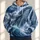 Humpback Whale Ocean Waves for Offshore Fishing and Coastal Adventure Enthusiasts All-over Print Hoodie (Lightweight) - 1