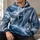 Humpback Whale Ocean Waves for Offshore Fishing and Coastal Adventure Enthusiasts All-over Print Hoodie (Lightweight) - 6