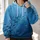 Bluewater Fish Compass Topography for Offshore Anglers and Weekend Fishing Adventures All-over Print Hoodie (Lightweight) - 2