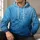 Bluewater Fish Compass Topography for Offshore Anglers and Weekend Fishing Adventures All-over Print Hoodie (Lightweight) - 6