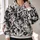 Red And Black Broken Heart Graffiti For Weekend Streetwear And Everyday Urban Style All-over Print Hoodie (Lightweight) - 2