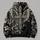Ivory Winged Cross And Baroque Vines For Gothic Faith And Alternative Streetwear All-over Print Hoodie (Lightweight) - 5