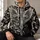 Ivory Winged Cross And Baroque Vines For Gothic Faith And Alternative Streetwear All-over Print Hoodie (Lightweight) - 6