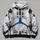 White Blue Sci-Fi Trooper Armor Costume for Halloween Cosplay Fans and Collectors All-over Print Hoodie (Lightweight) - 4