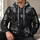 Black Sci-Fi Armor Costume Look for Cosplay Events and Fandom Gift Seekers Year-Round All-over Print Hoodie (Lightweight) - 6