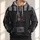 Black Sci-Fi Villain Armor Look for Conventions, Cosplay Events and Fan Gatherings All-over Print Hoodie (Lightweight) - 1