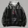 Black Sci-Fi Villain Armor Look for Conventions, Cosplay Events and Fan Gatherings All-over Print Hoodie (Lightweight) - 4