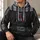 Black Sci-Fi Villain Armor Look for Conventions, Cosplay Events and Fan Gatherings All-over Print Hoodie (Lightweight) - 6