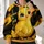 Wide-Eyed Yellow Canary with Angel Message for Mother's Day and Bird Lovers All-over Print Hoodie (Lightweight) - 2