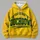Touchdown Football Lettering for Game Day and Weekend Wear for Football Fans All-over Print Hoodie (Lightweight) - 4