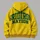 Golden Gridiron Nation Collegiate Lettering for Game Day and Everyday Wear All-over Print Hoodie (Lightweight) - 5