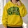 Golden Gridiron Nation Collegiate Lettering for Game Day and Everyday Wear All-over Print Hoodie (Lightweight) - 2