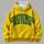 Golden Gridiron Nation Collegiate Lettering for Game Day and Everyday Wear All-over Print Hoodie (Lightweight) - 4