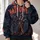 Zombie Hand Graveyard Scene for Halloween Night Celebrations and Spooky Season Fans All-over Print Hoodie (Lightweight) - 2