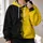 Black And Gold Starburst Motif For Game Day, Commutes, And Casual Streetwear All-over Print Hoodie (Lightweight) - 2