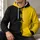 Black And Gold Starburst Motif For Game Day, Commutes, And Casual Streetwear All-over Print Hoodie (Lightweight) - 6