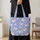 Sleepy Moon And Cloud Companions For Bedtime Adventures And Little Dreamers Kids Quilted Tote Bag - 4