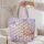 Sleepy Dumpling Friends for Cozy Spring Days and Sweet Gifts for Young Collectors and Kids Quilted Tote Bag - 5