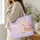 Sleepy Dumpling Friends for Cozy Spring Days and Sweet Gifts for Young Collectors and Kids Quilted Tote Bag - 3