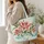 Stargazer Lily Garden Blooms for Springtime Gifts and Elegant Flower Lovers Women Quilted Tote Bag - 3