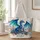 Blue Dragon Fantasy Gift for Mythical Creature Lovers and Storybook Enthusiasts Quilted Tote Bag - 1