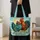 Sunglasses Chicken Duo for Sunny Market Days and Cheerful Summer Gifts for Her Quilted Tote Bag - 4