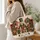 Vintage Nutcracker Soldiers Christmas Holiday Keepsake for Festive Seasonal Style Quilted Tote Bag - 3