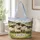 Sheep Flock in Rolling Green Hills for Cozy Farmhouse Living and Cottagecore Gifts Quilted Tote Bag - 1
