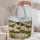 Sheep Flock in Rolling Green Hills for Cozy Farmhouse Living and Cottagecore Gifts Quilted Tote Bag - 5