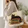 Black Cat Resting on Vintage Books for Cozy Cottagecore Reading Nooks and Book Lovers Quilted Tote Bag - 3