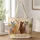 Alpaca Family in Autumn Meadow for Cozy Farmhouse Laundry Days and Alpaca Lovers Quilted Tote Bag - 1