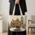 Victorian Christmas Carolers Village for Cozy Holiday Celebrations and Winter Gifting Quilted Tote Bag - 4