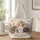 Six Kitten and Butterfly Countryside Florals for Cozy Picnic Days and Cat Lovers Gifting Quilted Tote Bag - 1