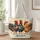 Colorful Patchwork Roosters for Everyday Market Outings and Farmhouse Style Lovers Quilted Tote Bag - 1