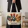 Colorful Patchwork Roosters for Everyday Market Outings and Farmhouse Style Lovers Quilted Tote Bag - 4