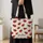 Cheerful Red Ladybugs for Springtime Outings and Everyday Style for Women and Girls Quilted Tote Bag - 4