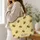 Honeybee Meadow Companions For Countryside Commuting And Weekend Market Days Outings Quilted Tote Bag - 3