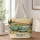 Turquoise Vintage Camper Van for Summer Camping Trips and Roadside Adventure Gifts Quilted Tote Bag - 1
