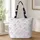 Cute Floating Ghosts for Halloween Parties and Everyday Spooky Style for Her and Friends Quilted Tote Bag - 1