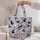 Witch Hat Cauldron and Black Cat Halloween Gift for Cozy Spooky Season Lovers Women Quilted Tote Bag - 5