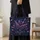 Midnight Bats and Starlit Blooms for Halloween Nights and Spooky Season Gift Giving Quilted Tote Bag - 4