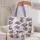 Whimsical Lavender Opossums For Everyday Grocery Runs And Nature-Loving Shoppers Gift Quilted Tote Bag - 5