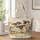 Cream Wool Sheep Among Wildflowers for Cottagecore Days and Farmhouse Gift Giving Quilted Tote Bag - 1