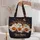 Cute Ghost Trio Halloween Trick Or Treat Keepsake For Spooky Season Fans And Autumn Nights Quilted Tote Bag - 5