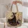 Crescent Moon Witch and Black Cat for Halloween Nights and Dark Academia Style Quilted Tote Bag - 5