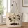 Ivory Spiderweb And Black Spider For Halloween Parties And Gothic Autumn Outings Quilted Tote Bag - 1