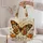Halloween Butterfly and Pumpkin Gift for Autumn Celebrations and Spooky Season Lovers Quilted Tote Bag - 5