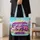 Magical Unicorn Bus Rainbow Castle Birthday Travel Keepsake for Girls Quilted Tote Bag - 4