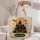 Haunted House Moon And Pumpkins For Halloween Gifts And Spooky Autumn Nights Quilted Tote Bag - 5