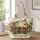 Colorful Bookshelf Flowers and Butterflies for Reading Days, Teachers and Book Lovers Quilted Tote Bag - 1